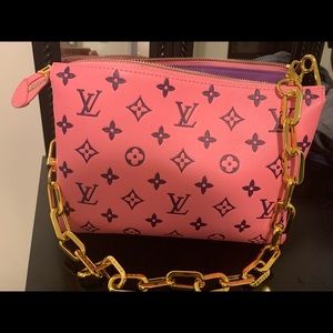 Not for sale LV pink messenger bag